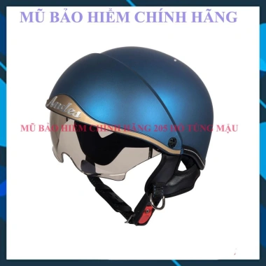 Mũ bảo hiểm nửa đầu Andes 139 kính âm - Giá ưu đãi 459.000 cho nam và nữ 4 Mũ bảo hiểm nửa đầu Andes 139 kính âm - Giá ưu đãi 459.000 cho nam và nữ 4