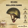 Mũ Bảo Hiểm Nửa Đầu BULLDOG Gang Lót Tháo Rời - Đua Ngựa Retro, 720k 9