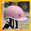 Mũ bảo hiểm nửa đầu cá heo 3 lớp hồng bóng, tem CR, freesize, giá ưu đãi 129k 2