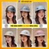 Mũ bảo hiểm nửa đầu cá heo 3 lớp hồng bóng, tem CR, freesize, giá ưu đãi 129k 7