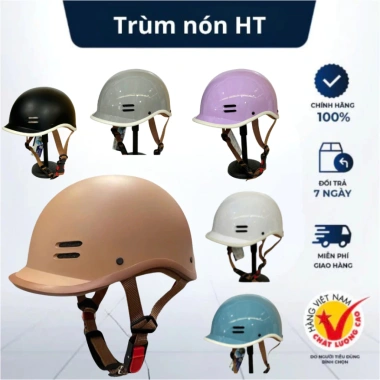 Mũ Bảo Hiểm Nửa Đầu Cá Heo ABS Cao Cấp - Giá 96.000đ, Giảm Giá Đặc Biệt