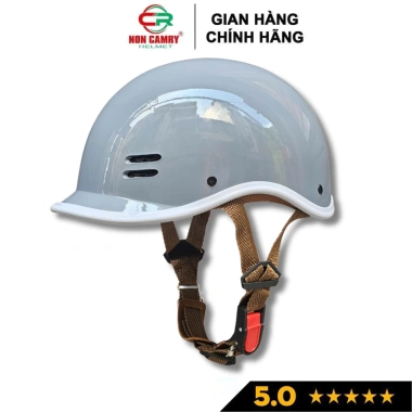 Mũ Bảo Hiểm Nửa Đầu Cá Heo CAMRY HELMETS An Toàn Thời Trang Freesize 55‑59cm