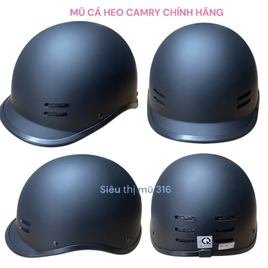 Mũ bảo hiểm nửa đầu CAMRY cá heo lưỡi trai đúc liền size 54-59cm giá ưu đãi 144.900₫ 8 Mũ bảo hiểm nửa đầu CAMRY cá heo lưỡi trai đúc liền size 54-59cm giá ưu đãi 144.900₫ 8