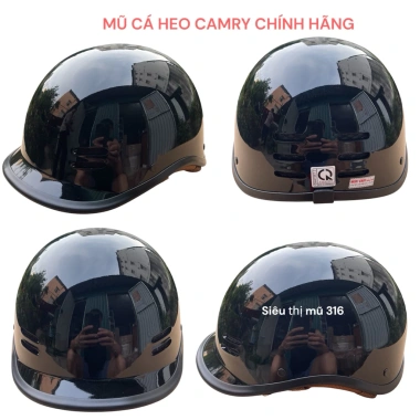 Mũ bảo hiểm nửa đầu CAMRY cá heo lưỡi trai đúc liền size 54-59cm giá ưu đãi 144.900₫ 10 Mũ bảo hiểm nửa đầu CAMRY cá heo lưỡi trai đúc liền size 54-59cm giá ưu đãi 144.900₫ 10