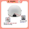 Mũ bảo hiểm nửa đầu Camry chính hãng thời trang, có nút thoáng - Giá chỉ 129.000₫ 5
