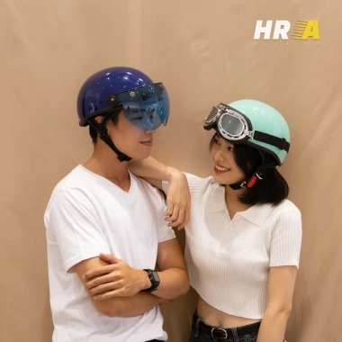 Mũ Bảo Hiểm Nửa Đầu Cao Cấp HRA Thiết Kế Sang Trọng Giá Ưu Đãi 280.000 3 Mũ Bảo Hiểm Nửa Đầu Cao Cấp HRA Thiết Kế Sang Trọng Giá Ưu Đãi 280.000 3