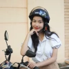 Mũ bảo hiểm nửa đầu GRS A33K xanh than nhám, kính chắn gió, nam nữ, chính hãng chỉ 350.000 VNĐ 7