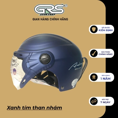 Mũ bảo hiểm nửa đầu GRS A860K size trung bình lớn, nhiều màu, giá ưu đãi 379.000đ 10