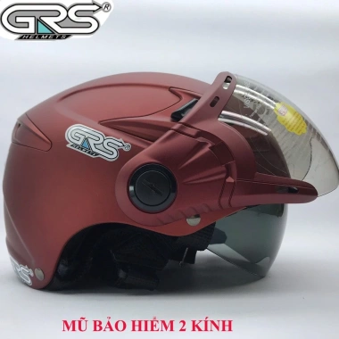 Mũ bảo hiểm nứa đầu GRS A966K 1 lớp kính + 2 lớp kính chính hãng-Ưu đãi 395.000 VND 10 Mũ bảo hiểm nứa đầu GRS A966K 1 lớp kính + 2 lớp kính chính hãng-Ưu đãi 395.000 VND 10