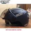 Mũ bảo hiểm nửa đầu GRS A966K 2 kính + 1 kính âm - Nhiều màu, giá ưu đãi 419.000₫ 3