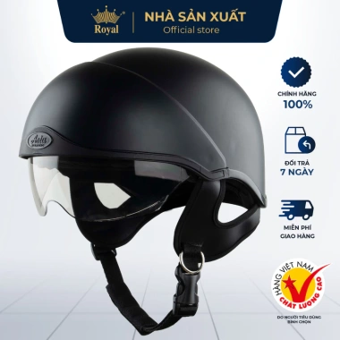 Mũ bảo hiểm nửa đầu kính âm Asia MT-268 - An toàn, nam nữ, giảm còn 350.000₫