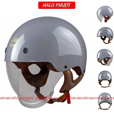 Mũ bảo hiểm nửa đầu kính âm lót tháo rời Royal M239 chính hãng - Giá ưu đãi 449.000₫