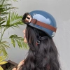 Mũ bảo hiểm nứa đầu kính phi công HRA Nardo Blue – Giá 320k, bảo vệ, màu xanh tươi