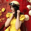 Mũ Bảo Hiểm Nửa Đầu Kính Phi Công HRA Trắng Sữa Bóng - Cao Cấp, Giá 320.000 5