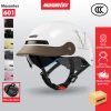 Mũ bảo hiểm nửa đầu Masontex 601 Tròng kính, kính gập chống bụi, ABS, 332.000₫