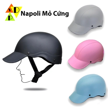 Mũ bảo hiểm nửa đầu Napoli N088 nhẹ thoáng, an toàn - Giá 122.500₫, giảm 34%