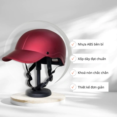 Mũ bảo hiểm nửa đầu Napoli N088 nhẹ thoáng, an toàn - Giá 122.500₫, giảm 34% 3