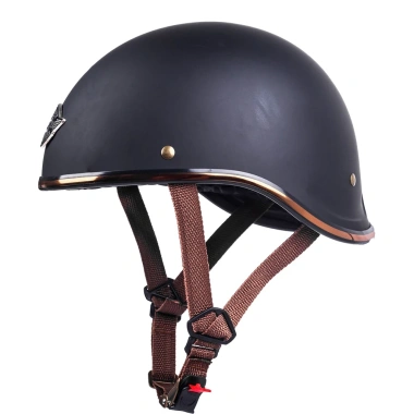 Mũ bảo hiểm nửa đầu NAPOLI N120 Gangster Đen Nhám size 55-58cm, bảo hành 12 tháng, giá ưu đãi 230.000