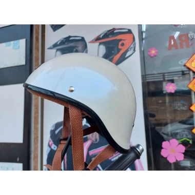 Mũ bảo hiểm nửa đầu NAPOLI N120 Gangster Đen Nhám size 55-58cm, bảo hành 12 tháng, giá ưu đãi 230.000