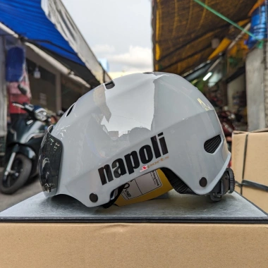 Mũ bảo hiểm nửa đầu Napoli Poc Falcom - 269k, bảo hành 12 tháng chính hãng