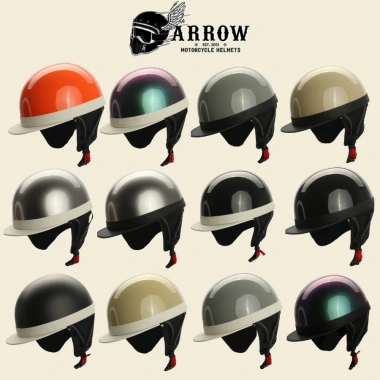 Mũ bảo hiểm nửa đầu Nhật Bản Raw Boso V2 - Nhiều màu - Giá chỉ 1.203.000₫ Arrow 2