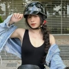 Mũ Bảo Hiểm Nửa Đầu Police Cổ Điển Vintage Harley Moto - Giá Ưu Đãi 259k 5