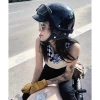 Mũ Bảo Hiểm Nửa Đầu Police Cổ Điển Vintage Harley Moto - Giá Ưu Đãi 259k 7