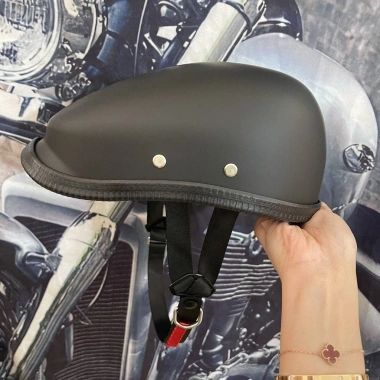 Mũ bảo hiểm nửa đầu retro Nhật Bản cho nam nữ - carbon, beret, xe tay ga, Harley, giảm 17% 10