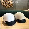 Mũ Bảo Hiểm Nửa Đầu Vân Cacbon - Đệm Lót Dày Mịn, Khóa Đồng, Bảo Hành 12Th - 158.000 VND 3
