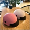 Mũ Bảo Hiểm Nửa Đầu Vân Cacbon - Đệm Lót Dày Mịn, Khóa Đồng, Bảo Hành 12Th - 158.000 VND 6