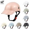 Mũ bảo hiểm nửa đầu VARO lưỡi trai lỗ thông gió chuẩn Quatest nam nữ giảm giá 153.000đ