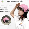 Mũ bảo hiểm nửa đầu VES12 kính an toàn, thời trang, nhiều màu cá tính, freesize 55-58cm - 150k 6