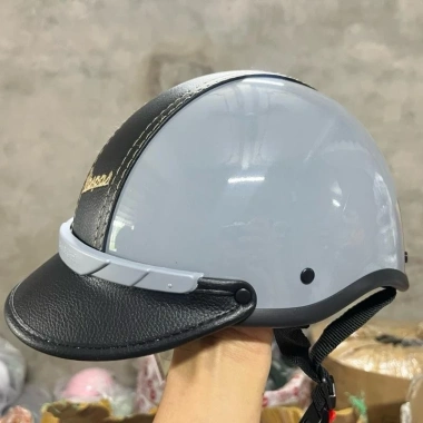 Mũ bảo hiểm nửa đầu VESSPE sọc da nam nữ - chính hãng, giảm còn 169.000₫