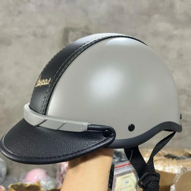 Mũ bảo hiểm nửa đầu VESSPE sọc da nam nữ - chính hãng, giảm còn 169.000₫