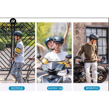 Mũ bảo hiểm Rockbros nhẹ cho xe đạp, xe máy, thành phố – tấm che, giá 704.268₫ 4