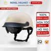 Mũ Bảo Hiểm Royal M579 Kính Âm Râm Đen Nửa Đầu và Lưỡi Trai Tiện Lợi 300k 2