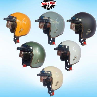 Mũ Bảo Hiểm SH Napoli Chính Hãng, Kính Âm Lưỡi Trai, Giá 390.000 - Giảm 85.800