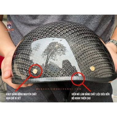 Mũ bảo hiểm thể thao đua ngựa CarbonX 100% sợi carbon siêu nhẹ - Chỉ 1.560.000₫