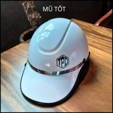 Mũ bảo hiểm thời trang hai lớp đai lốc có tai nam nữ - Bảo hành 12 tháng - 94.900₫