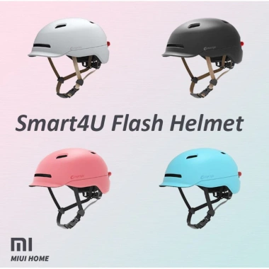 Mũ bảo hiểm thông minh Xiaomi Smart4U đèn Flash tiện lợi, chất lượng cao - Giá 614.520₫
