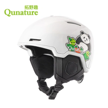 Mũ bảo hiểm trượt tuyết Qunature chống gió, thoáng khí, shock, điều chỉnh, tích hợp tai nghe 8
