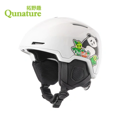 Mũ bảo hiểm trượt tuyết Qunature chống gió, thoáng khí, shock, điều chỉnh, tích hợp tai nghe 10