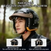 Mũ bảo hiểm unisex ga & xe máy, kính PC 3C, vỏ ABS thoáng khí, chống trầy xước - 297.000₫
