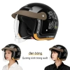 Mũ bảo hiểm unisex ga & xe máy, kính PC 3C, vỏ ABS thoáng khí, chống trầy xước - 297.000₫ 2