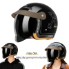 Mũ bảo hiểm unisex ga & xe máy, kính PC 3C, vỏ ABS thoáng khí, chống trầy xước - 297.000₫ 3