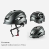 Mũ bảo hiểm xe đạp ROCKBROS cho đô thị và giải trí An toàn thời trang giá 492.334₫ 2