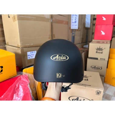 Mũ Bảo Hiểm Xe Máy Asia A09 Nhẹ Thoáng Kiểu Cá Heo - Giá chỉ 175.000 VNĐ