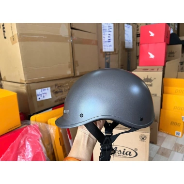 Mũ Bảo Hiểm Xe Máy Asia A09 Nhẹ Thoáng Kiểu Cá Heo - Giá chỉ 175.000 VNĐ
