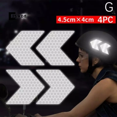 Mũ Bảo Hiểm Xe Máy CISWGE – Decal Cảnh Báo Ban Đêm Ký Phản Quang Stier, Giá 34.236₫ 12