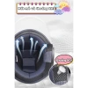 Mũ Bảo Hiểm Xe Máy Nam Nữ Pin Nửa Mũ 4 Mùa Đa Năng Chống Nắng Hel Giá 146.500₫ 3